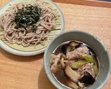 簡単！キノコで食物繊維！豚肉の肉そば作り方4写真