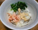 レンチン10分桜海老シラス菜の花リゾット作り方3写真
