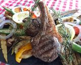 ガッツリ肉料理 ラムチョップのグリル作り方5写真