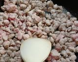 焼鳥のタレで簡単ルーロー飯作り方1写真