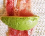 アボカドの甘辛肉巻き作り方1写真