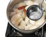 【秋の乾燥、せき・のどに！】梨コンポート作り方3写真