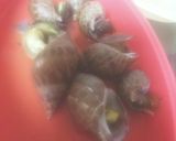 ~バイ貝の砂抜き(下処理)&白だし煮~作り方2写真