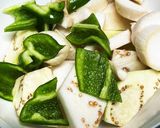 冷蔵庫の片隅に残ってたお野菜で味噌炒め作り方1写真