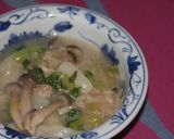 かぶらと白菜としめじの生姜風味あんかけ作り方4写真