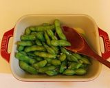 焼き枝豆バルサミコ酢ガーリック味作り方3写真
