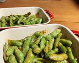 焼き枝豆バルサミコ酢ガーリック味作り方5写真