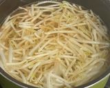 味噌ラーメン風【もやしスープ】作り方1写真