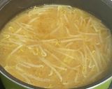 味噌ラーメン風【もやしスープ】作り方2写真