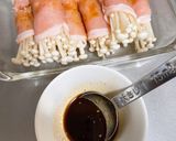電子レンジ★えのきの豚バラ巻き作り方2写真