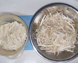 もやしは便利♪おっきい肉巻き♪作り方1写真