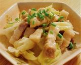 豚バラ肉とキャベツのコンソメ蒸し煮作り方7写真