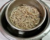 脂肪燃焼！焼き梅干の薬味そば作り方4写真