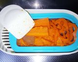 【離乳中期】人参ミルクパン粥（冷凍）作り方2写真