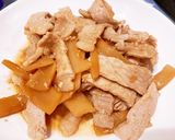 【余ったメンマ】豚肉とメンマの炒め物作り方4写真