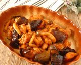 鶏肉とナスのハニーケチャップ炒め作り方5写真