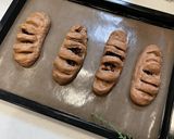 ふわふわ仕上げのチョコバナナブレッド作り方6写真
