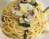 空芯菜とキャベツのニンニク炒め作り方8写真
