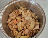 具に味がしみた炊き込みご飯作り方4写真