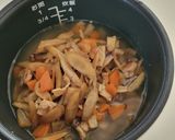具に味がしみた炊き込みご飯作り方5写真