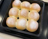 口どけ柔らかホワイトチョコ入りちぎりパン作り方7写真