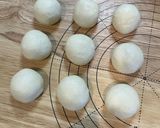 口どけ柔らかホワイトチョコ入りちぎりパン作り方3写真