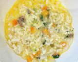 離乳食後期★レンジで簡単手づかみ卵うどん作り方1写真