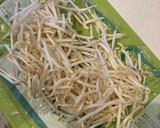 豆苗と大豆のもちもちチヂミ風お焼き作り方1写真