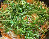 もやしは便利　もやしと豆苗の炒め物作り方3写真