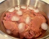 鶏レバーと生姜の赤ワイン煮作り方1写真