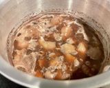 鶏レバーと生姜の赤ワイン煮作り方3写真