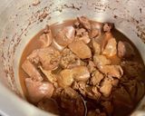 鶏レバーと生姜の赤ワイン煮作り方4写真