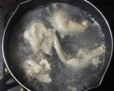 鶏皮と木耳の酢の物作り方1写真