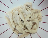 鶏皮と木耳の酢の物作り方4写真