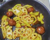 レンコンとパプリカと肉団子で甘酢炒め作り方4写真