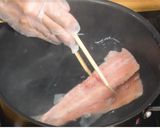 ビワマスの炊き込みごはん【食遺産】作り方1写真