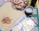 ささみチーズ春巻き作り方1写真