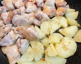 鶏もも肉とじゃがいものコンソメチーズ焼き作り方6写真