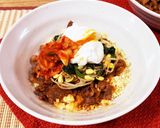 オートミールでご飯置換え焼肉ビビンバ作り方6写真