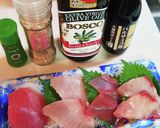 イタリアンな お刺身の盛り合わせ作り方1写真