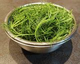 おかひじきの胡麻和え作り方1写真