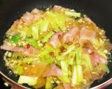 ベーコンとブロッコリーの【アヒージョ】作り方3写真