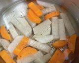 離乳食後期　スティック野菜の出汁煮作り方5写真