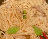 きのこの和風パスタ＊ペペロンチーノ風＊作り方9写真