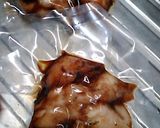 焼き鳥丼の素で炊き込みご飯、茗荷も添えて作り方1写真