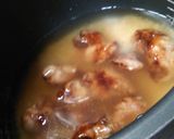 焼き鳥丼の素で炊き込みご飯、茗荷も添えて作り方3写真