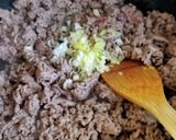 基本の簡単肉そぼろ作り方3写真