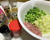 人気検索1位✨野菜たっぷり羽付き餃子!作り方1写真