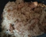 焼き鳥丼の素で炊き込みご飯、茗荷も添えて作り方5写真