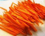 コンビーフと人参の炊き込みご飯作り方1写真